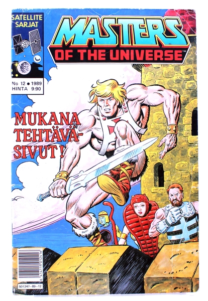 Masters of the Universe Comic Nr. 12: Mukana Tehtävä-sivut!